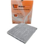 Waben Toyota Corolla 2001-2008 Karbonlu Polen Filtresi - Gri