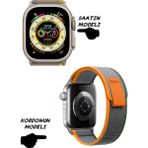 Wacht 8 Ultra Akıllı Saat Nfc Özellikli Bt Konuşma Özellikli Akıllı Saat - 49 mm - Turuncu