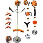 Wacker Pro Germany WS-491 Full Set 8 In 1 Yan Tipi Benzinli Motorlu Tırpan