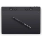 Wacom Grafik Tablet Intuos Pro Medium PTK670K0B 291x206 mm USB-C Bağlantı Özellikleri ile Yüksek Hassasiyet