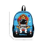 Waddell Royal Glow King Astronot Desenli Anaokulu Kreş Okul Öncesi Çocuk Sırt Çanta