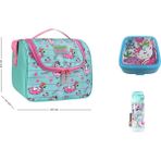 Waddell Unicorn Desenli Termal Beslenme Çantası 3 Lü Set
