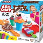Waffle & Dondurma Hamur Seti (200 Gr.) - Oyun Hamuru Seti - Hamur Setleri - Hamur Kalıpları