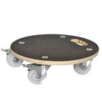 Wagner Grip Masif 38 cm Tekerlekli Saksı Altlığı