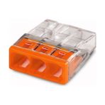 Wago 3 x 0.5-2.5 mm Cu 3'lü Tırnaksız Klemens