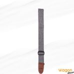Wagon Straps Classic Serisi Fit Gray Gitar Askısı