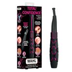 Wahl DualTech® Lityum Pil, Çift Taraflı Kaş, Bikini Hattı ve Yüz Epilasyon Düzeltici, Kauçuk Tutamaklı Kadınlar için - Model 3026635