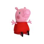 Wahu Aqua Pals Peppa Pig Peluş Su Oyuncağı, 2 Yaş ve Üzeri Çocuklar için, Hızlı Kuruyan Su Geçirmez Peluş Oyuncak Havuz ve Küvet için, Pembe/Kırmızı, 40,64 cm