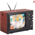 Waige Dollhouse Minyatür Süsler Mini Retro Tv Oyuncak Süsleri (Yurt Dışından) - Çocuk Oyun