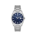 Wainer Wa.17200-d Gümüş Metal Erkek Kol Saati - Lacivert