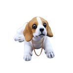 Wakauto Bobblehead Bebekler Sallayan Kafalı Köpek Masaüstü Süs Ev Mağazası Araba Panosu Dekoru için Hediye