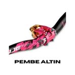 Wake Aluminyum Cnc Gidon Boğazı Çift Renk - 31.8Mm - 28.6Mm - 50Mm 0° - Sm004-Cnc - Pembe Altın