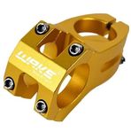Wake Renkli Bisiklet Kısa Gidon Boğazı 40mm Bisiklet Yedek Parça Aksesuarı Wake Boğaz SARI