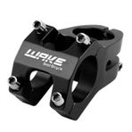 Wake Renkli Bisiklet Kısa Gidon Boğazı 40mm Bisiklet Yedek Parça Aksesuarı Wake Boğaz Siyah