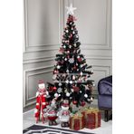 Waldern Luxury Yilbasi Siyah Cam Agaci 150 Cm 260 Dal Plastik Ayakli