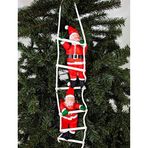 Waldern Merdivenli 2'li Noel Baba 70 cm Yılbaşı Süsü