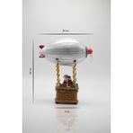 Waldern Premium Collection Dekoratif Led Işıklı Zeplin Balon Yılbaşı Süs