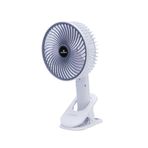 Waldern Usb Kablolu 3 Kademeli Oynar Başlıklı Mini Fan Ergonomik Ev Ofis Için Sessiz Klipsli Vantilatör W2