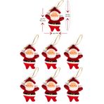 Waldern Yılbaşı Çam Ağacı Süsü Noel Baba 6'lı 6,5cm
