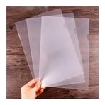 WaLdor dosya dizinleri 10 PCS Clear Presentation Files Paper Cover Transparent Binding PVC Report A4 Cover Documents School Projects belge dizini (Color : A5-Clear)