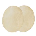 Walfront 2 Adet Bongo Davul Kafası, Sahte 8 Drumhead, Afrika Davul Buffalo Deri Davul Kafası Afrika Bongo Davulları Için Tutarlı Net Ses Aksesuarı Ile (9,0 inç)