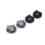 Walfront 250W Meyve Sıkacağı Yedek Taban Dişlisi, Kauçuk Dişliler Blender Için 2 Taban Dişlisi Ve 2 Lastik Bıçak Dişlisi - Tüm Mermilere Uygun - Plastik, Kauçuk Ve Metal Yapı