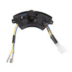 Walfront 2KW-3KW 168F Benzinli Elektrikli Jeneratör için Siyah Otomatik Voltaj Regülatörü 250V 220μF Ark Şeklinde AVR
