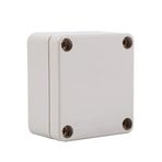 Walfront Abs Gövde IP66 ABS Plastik Elektronik Kasa Kutu Bağlantı Kutusu Şalter Dolapları Elektrik Dağıtım Sayaç Kutusu (65 x 60 x 35 mm)