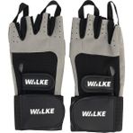 Walke L Beden Gri Ağırlık Body Fitness Eldiveni Bilek Bandajlı Ergonomik Yapı ile Erkek Kullanıma Uygun
