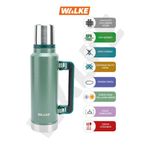 Walke Luxury Vakumlu Çelik Termos 1.2 Litre