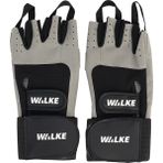Walke M Beden Gri Ağırlık Body Fitness Eldiveni Bilek Bandajlı Ergonomik Tasarım Unisex Kullanım