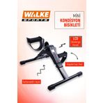 Walke Mini Kondisyon Bisikleti El Ayak Bisikleti Göstergeli Portatif Mini Bike
