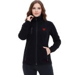 Walke Premium Kadın Tam Cepli Fermuarlı Outdoor Spor Polar Ceket