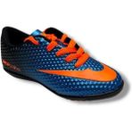 Walked 401-26 Çocuk Halı Saha Ayakkabı Mavi Turuncu 31-35