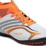 Walked 435-25 Çoraplı Halı Saha Krampon Beyaz Turuncu 36-39