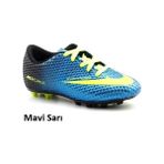 Walked Erkek Çocuk Mavi Krampon Çim Futbol Ayakkabı
