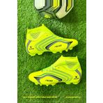 Walked Mavi Sarı Mesi Speedflow Boğazlı Bilekli Erkek Çocuk Dişli Krampon Halı Saha Futbol Spor Ayakkabı