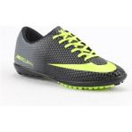 Walked Siyah Halısaha Çim Erkek Futbol Spor Ayakkabı