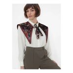 Walkenzo Bohem Stil Etnik Desenli Kadın Omuz Şalı