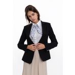 Walkenzo Pastel Yaprak Desenli Özel Tasarım Çanta Bileklik Saç Çok Amaçlı Kadın Kelebek Fular