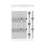 Walker Tape 1522 Clear™ Protez Saç Bandı (Düz 1'' x 3'' (2,5cm x 7,5cm))