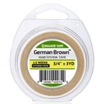 Walker Tape German Brown Roll Tape Rulo 3 Yds 2.74 m Protez Saç Bandı