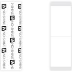 Walker Tape NS 3 No-Shine Düz Parlama Yapmaz 2.5x7.5 cm 36 Adet Protez Saç Bandı