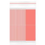 Walker Tape Sensi Tak Düz 1x3" 2.5x7.5 cm 36 Adet Protez Saç Bandı