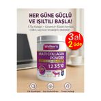 Walker's Vitamins %100 Saf ve Doğal Ceramide, Elastin, Cranberry, içeren Çift Hidrolize Kolajen - Collagen