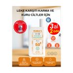 Walker's Vitamins SPF50+ Leke Karşıtı Çok Yüksek Korumalı Yüz Güneş Kremi - Yaşlanma Karşıtı