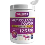 Walker's Vitamins%100 Saf ve Doğal Ceramide, Elastin, Cranberry, İçeren Çift Hidrolize Kolajen