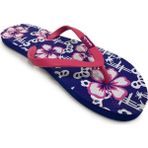 Walkie Flower Mavi Flip Flop Terlik