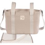 Walking Mum Eco Mum Crossbody Bebek Bakım Çantası Apricot - Bej