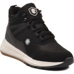 Walkway 2880 Siyah Beyaz Kaymaz Taban Unisex Outdoor Bot - Siyah - Beyaz